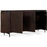 Fonq Grand Dressoir Donkerbruin Mangohout - B 180 cm
