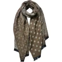 Juleeze Wintersjaal Dames 65x190 cm Beige Acryl