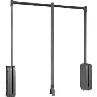 Emuca Closet Sling 600-830 Mm Opvouwbare Hanger