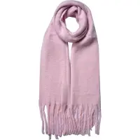 Juleeze Wintersjaal Dames 38x200 cm Roze Acryl