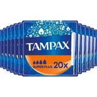 Tampax 12x Tampons Super Plus 20 Stuks