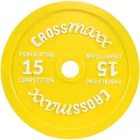 Lifemaxx Crossmaxx Gekalibreerde Halterschijven - 50 mm - 15 kg