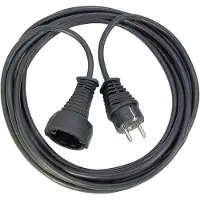 Brennenstuhl Verlengsnoer | | 10 meter (IP20, 3x 1.5 mm², Zwart)
