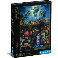 Clementoni - Museumcollectie - Raphael Transfiguratie - 1500 volwassen stukjes kunstpuzzel schilderijen beroemde schilderijen gemaakt in Itali?veelkl