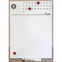 Rocada Skin Whiteboard 55x75 cm - Met tijd- en maand aanduiding