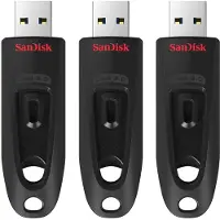 SanDisk Ultra USB flash drive 64 GB USB Type-A 3.2 Gen 1 (3.1 Gen 1) Zwart