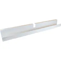BRASQ Verstelbare Kabelgoot Wit - Kabel Organiser - Kabelgoot bureau - Kabelhouder - Kabelmanagement - Universeel