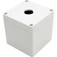 Hammond Electronics 1554MPB1A Universele behuizing 90 x 90 x 90 Polycarbonaat Grijs 1 stuk(s)