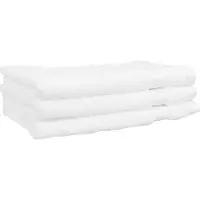 Dusk till Dawn Gastendoek 33x50 cm 650 gram/m2 Wit- Set van 3