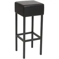 Workliving Barkruk Skai - Zwart / Zwart