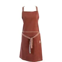 Laura Ashley Kitchen Linen Collectables Schort - Kookschort - Oxblood Rood Daniela - 78x85cm