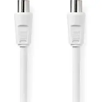 Nedis Coaxkabel | IEC Male | IEC Female | 90 dB | 20 m | Wit | 1 stuks - CSGP40000WT200 CSGP40000WT200