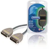 Bandridge 21-pins Scart kabel - 2 meter
