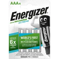 Energizer ENR Recharge Extreme 800 AAA BP4