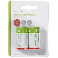 Nedis Oplaadbare NiMH-Batterij C | 1.2 V DC | 4000 mAh | 1 stuks - BANM40HR142B