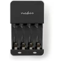 Nedis NiMH-Batterijlader AA / AAA | 1.2 V DC | 0.18 A | 1 stuks - BACH05 BACH05