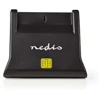 Nedis ID kaartlezer | (Smart Card, USB 2.0, Staand)