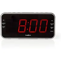 Nedis CLAR004BK Digitale Wekkerradio