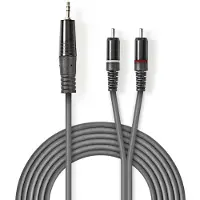 Ginza.se 3,5mm Jack - Tulp stereo audio kabel - 1,5 meter