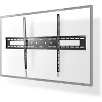 Ginza.se Vaste TV-Muurbeugel | 60-100 " | Metaal / Zwart | 1 stuks - TVWM2070BK TVWM2070BK