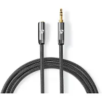 Nedis CATB22050GY20 3,5 mm aux verlengkabel 2 meter