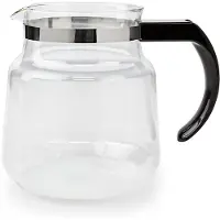 Ginza.se Glazen Koffiekan | Geschikt voor: Moccamaster K / KB/ 1 0PL / Excellent 10S | 1.2 l | Zwart