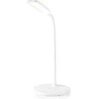Nedis LED bureaulamp met draadloze lader met Fast Charging draadloze lader met Qi Wireless Charging technologie - 2A/10W / wit