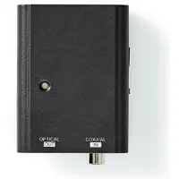 Nedis Digitale Audioconverter | 1-weg | Manueel | Zwart | 1 stuks - ACON2505BK