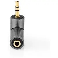 Nedis Stereo-Audioadapter | 3,5 mm Male naar 3,5 mm Female | 1 stuks - CATB22975GY