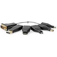 Nedis HDMI-Adapter | HDMI Female | Zwart | 6 Stuks | 1 stuks - CCGB34999BK CCGB34999BK