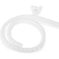 Nedis Kabelmanagement | Spiraalvormige sleeve | 2 m | 28 mm | 1 stuks - CMSW2328WT200 CMSW2328WT200