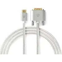 Ginza.se Profigold DVI-D Dual Link - HDMI kabel / aluminium - 2 meter
