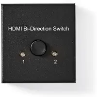 Nedis HDMI-Switch | 3 poort | 1 x HDMI Input / 2x HDMI Input | 1x HDMI Output / 2x HDMI Output | 1 stuks - VSWI3482AT
