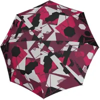 Knirps A.050 medium handmatige verkenning hibiscus, Veelkleurig