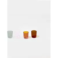 Sunnylife - Poolside Entertaining Glazen Set - Acrylaat Kunststof - Multicolor (4 stuks)