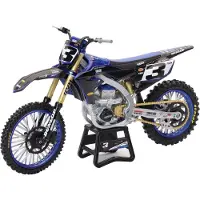 New-Ray 1:12 Yamaha Factory Team Yz450f Eli Tomac Motorcycle Zilver Kinderen