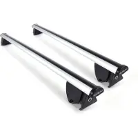 Farad Dakdragers geschikt voor Kia Carens vanaf 2013 gesloten dakrailing - Aluminium - Hoog laadvermogen 100kg - Merk