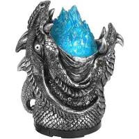 Something Different Olieverspreider / geurverspreider Silver Dragon Mouth Electric Zilverkleurig