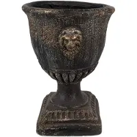 Clayre & Eef Bloempot Ø 31x41 cm kunststof rond bloempot binnen