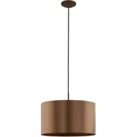 Eglo 39356 Saganto 1 Hanglamp Staal Bruin/Kunststof Bruin/Koper - 1 x E27