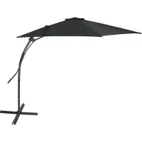 Feel Furniture – Zweefparasol – 3 Meter – Donkergrijs
