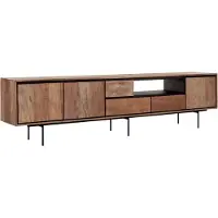 DTP Home Metropole tv-meubel teakhout 235x40x60cm