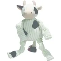 HuggleHounds Cow Knottie Large 38 X 23 X 8 Cm