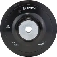 Bosch Schuurschijf voor haakse slijpmachines, spansysteem, 125 mm - 2609256257