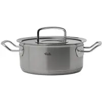 Fissler Kookpan Original Profi Collection Laag met RVS Glasdeksel 20 cm