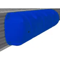 PLASTIMO Bumper 1/2 Standaard 200