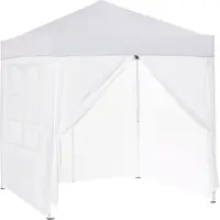 Outsunny Sunny Paviljoen 2 x 2 m wit