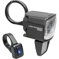 Trelock LED-functielamp voor E-Bike - - 100 Lux - Zichtbaarheid 120 m - Weglamp 130 Lux - Aluminium behuizing