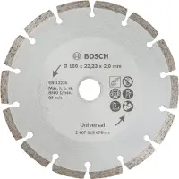 Bosch Diamantdoorslijpschijf voor bouwmaterialen, 180 mm Ø - 2607019476