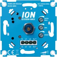 ION Industries Led dimmer inbouw 0.3W-600W | Fase afsnijding (RC) |